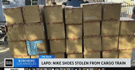 police fake shoes|lapd stolen shoes.